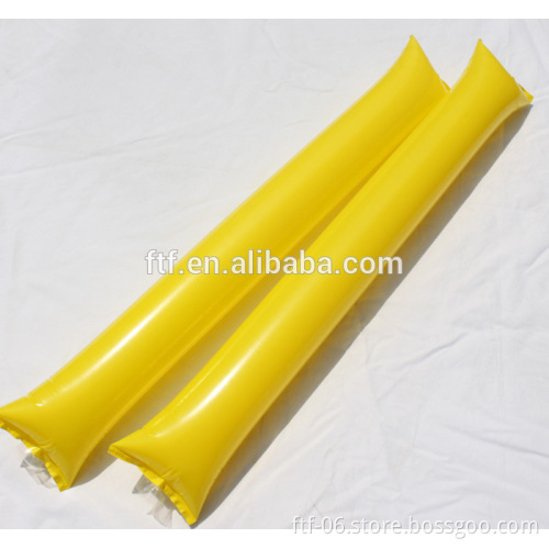 Custom Colorful The Football Fans Inflatable Cheering Stick,Inflatable Plastic Sticks